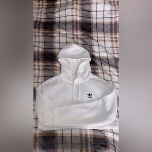 Men’s White Adidas Casual Hoodie.